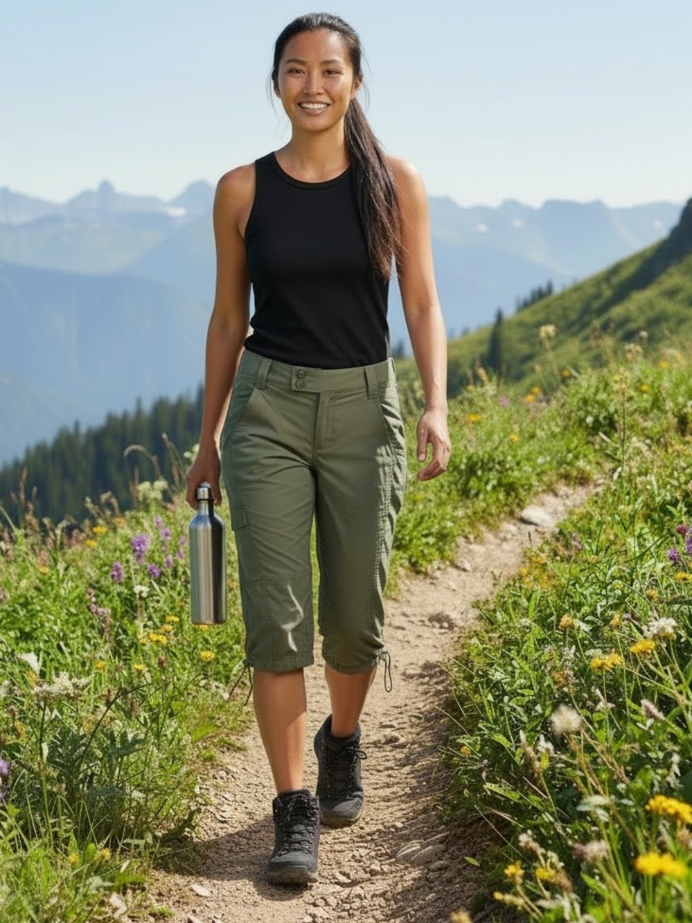 Columbia Knee Length Capris